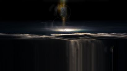 Stone　 Thunder clap　 - a Photographic Art Artowrk by Akitoshi Matsuhara